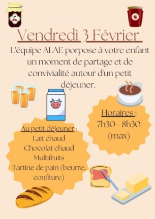 petit dejeuner