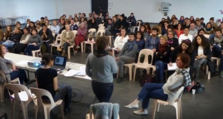 Les directeurs du réseau enfance Grand Sud, réunis dans la salle du centre de loisirs de Quint-Fonsegrives