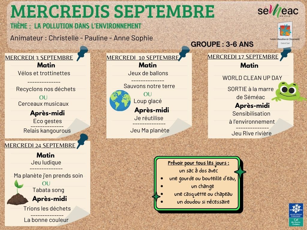 mercredi sept 3-6